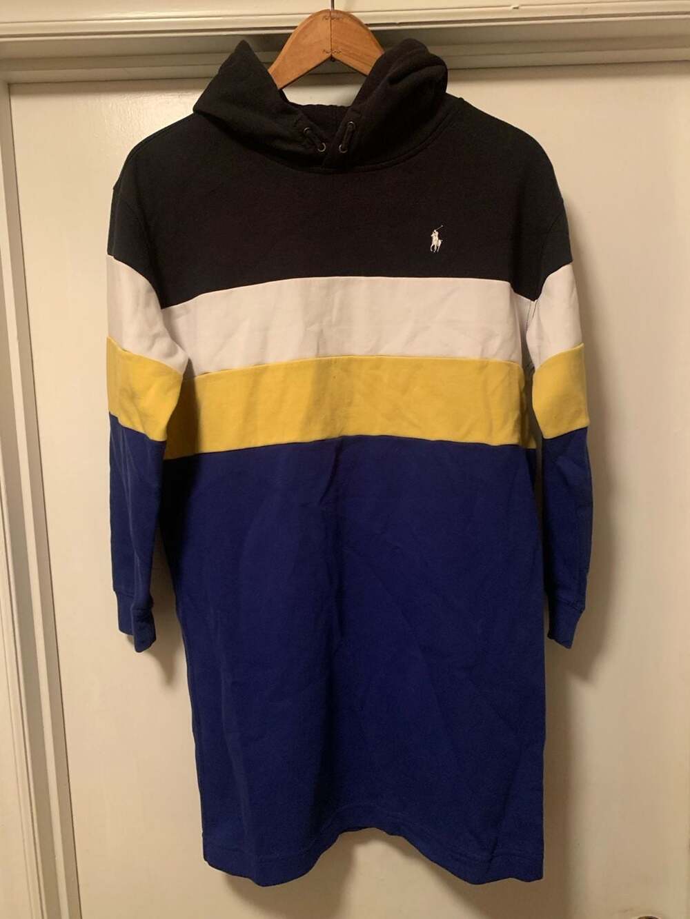 Polo Ralph Lauren Colorblock Hoodie Dress Youth XL